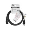 Monoprice Extension Cord - NEMA 5-15P to NEMA 5-15R_ 16AWG_ 13A/1625W_ 3-Prong_ 5299